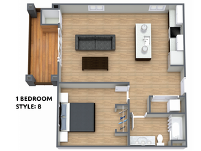 Lake District Flats in Ludington, MI - Building Photo - Interior Photo