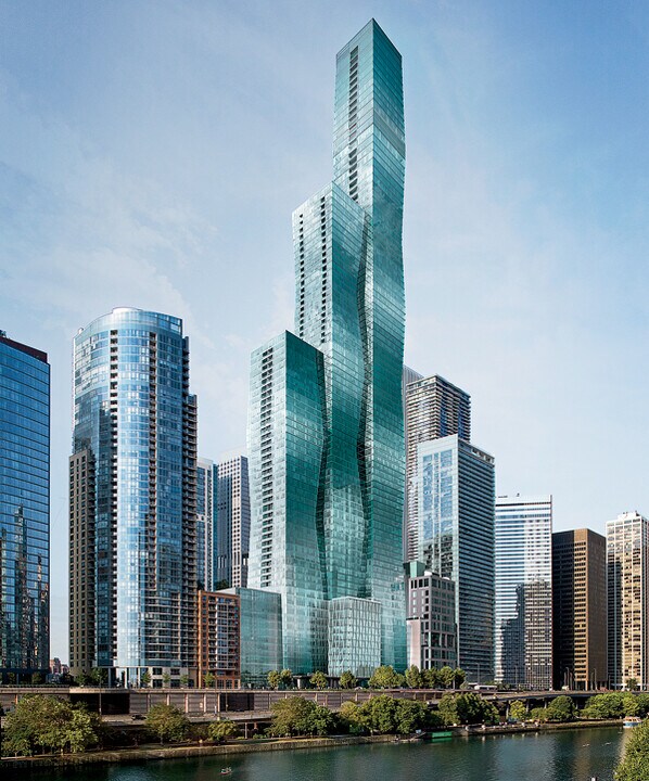 363 E Wacker Dr, Unit 4007 in Chicago, IL - Foto de edificio