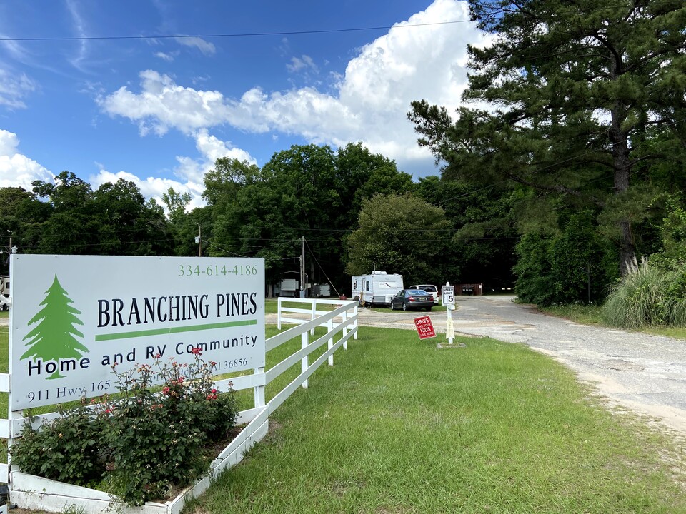 Branching Pines in Fort Mitchell, AL - Foto de edificio