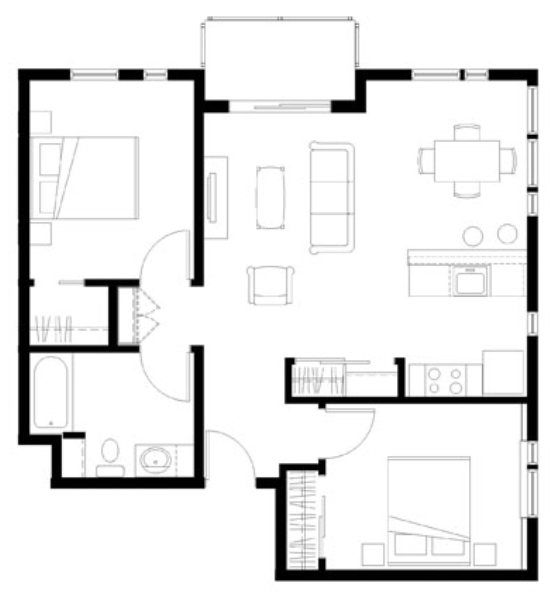 Encore on Farmer in Tempe, AZ - Building Photo - Floor Plan