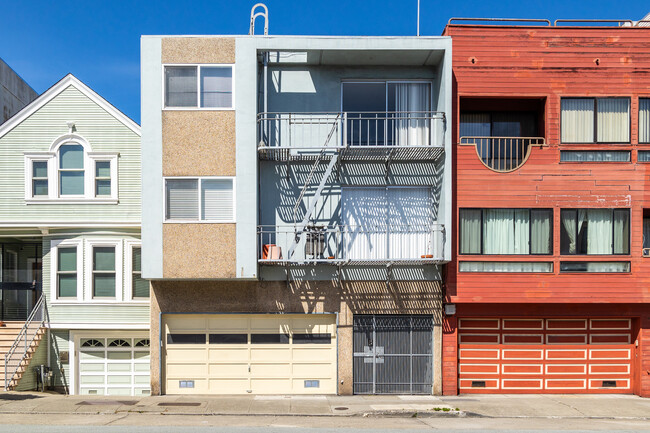 431 25th Ave in San Francisco, CA - Foto de edificio - Building Photo