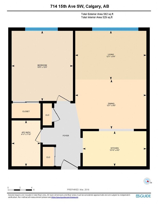 714 on 15th in Calgary, AB - Building Photo - Floor Plan