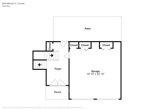 6840 Millbrook Cir in Fountain, CO - Foto de edificio - Building Photo