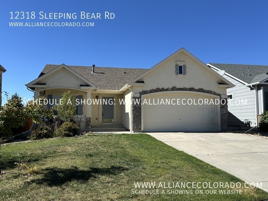 12318 Sleeping Bear Rd in Peyton, CO - Building Photo