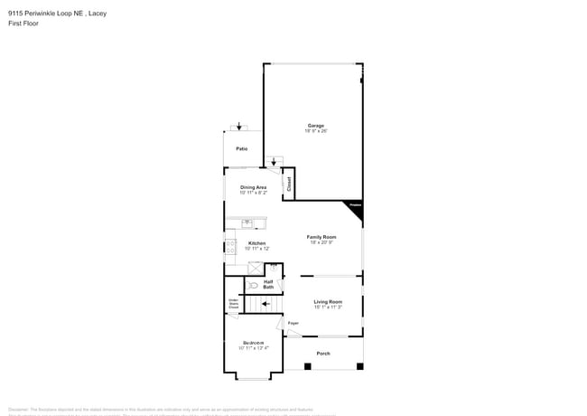 9115 Periwinkle Loop NE in Lacey, WA - Foto de edificio - Building Photo