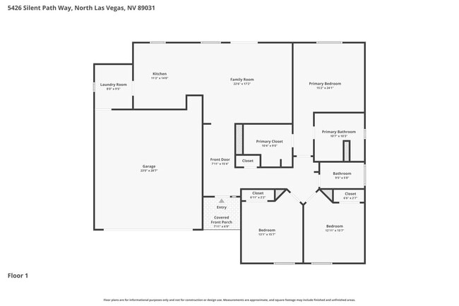 5426 Silent Path Way in North Las Vegas, NV - Building Photo - Building Photo