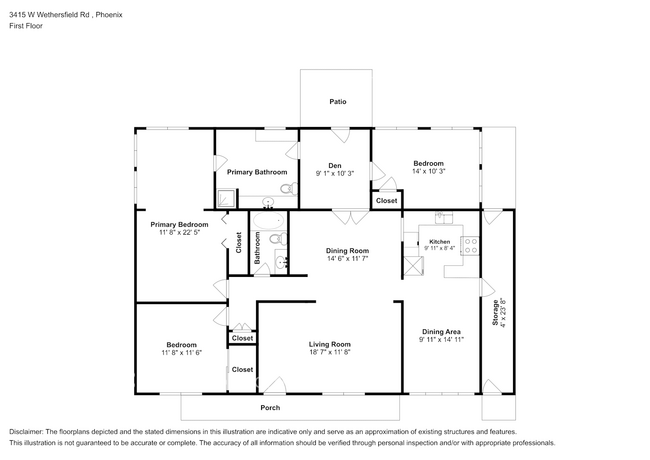 3415 W Wethersfield Rd in Phoenix, AZ - Building Photo - Building Photo