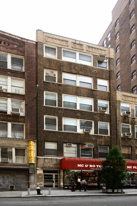 141-143 W 27th St in New York, NY - Foto de edificio