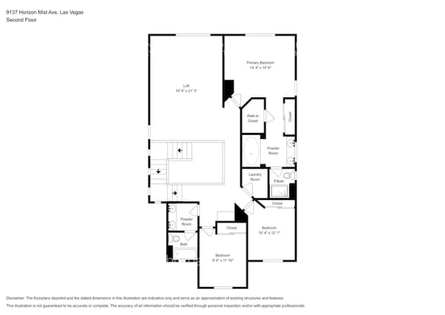 9137 Horizon Mist Ave in Las Vegas, NV - Foto de edificio - Building Photo