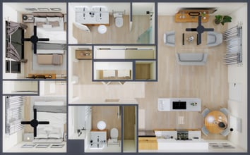 3820 E Fort Lowell Rd in Tucson, AZ - Foto de edificio - Building Photo