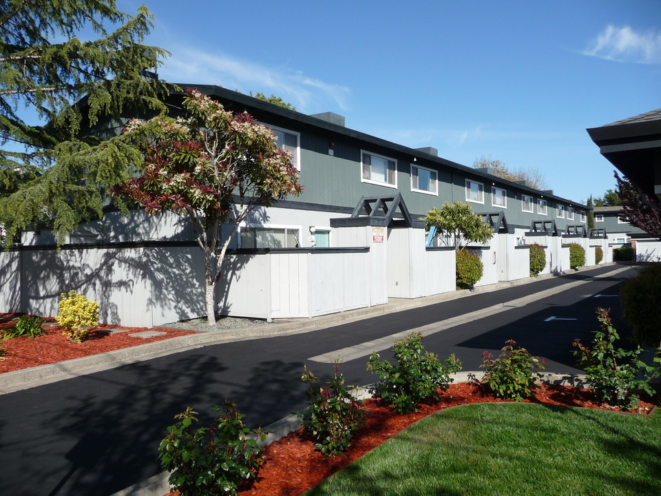 Woodcreek Deluxe Townhomes in Petaluma, CA - Building Photo