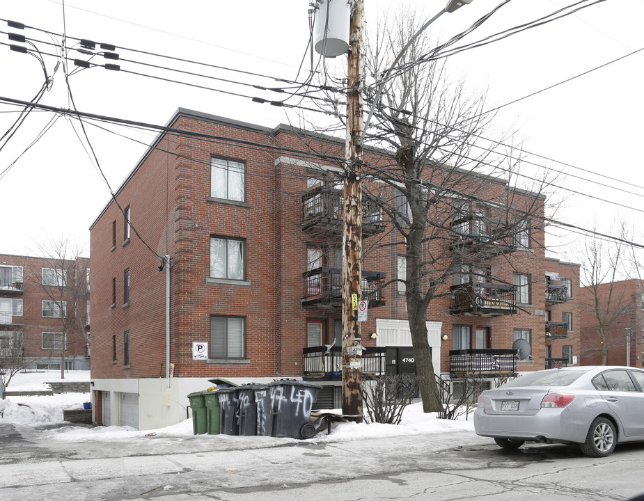 4740 Barclay in Montréal, QC - Building Photo