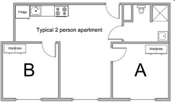 Stiles Hall in Philadelphia, PA - Building Photo - Floor Plan