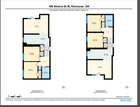 199 Ahrens St W in Kitchener, ON - Building Photo - Floor Plan