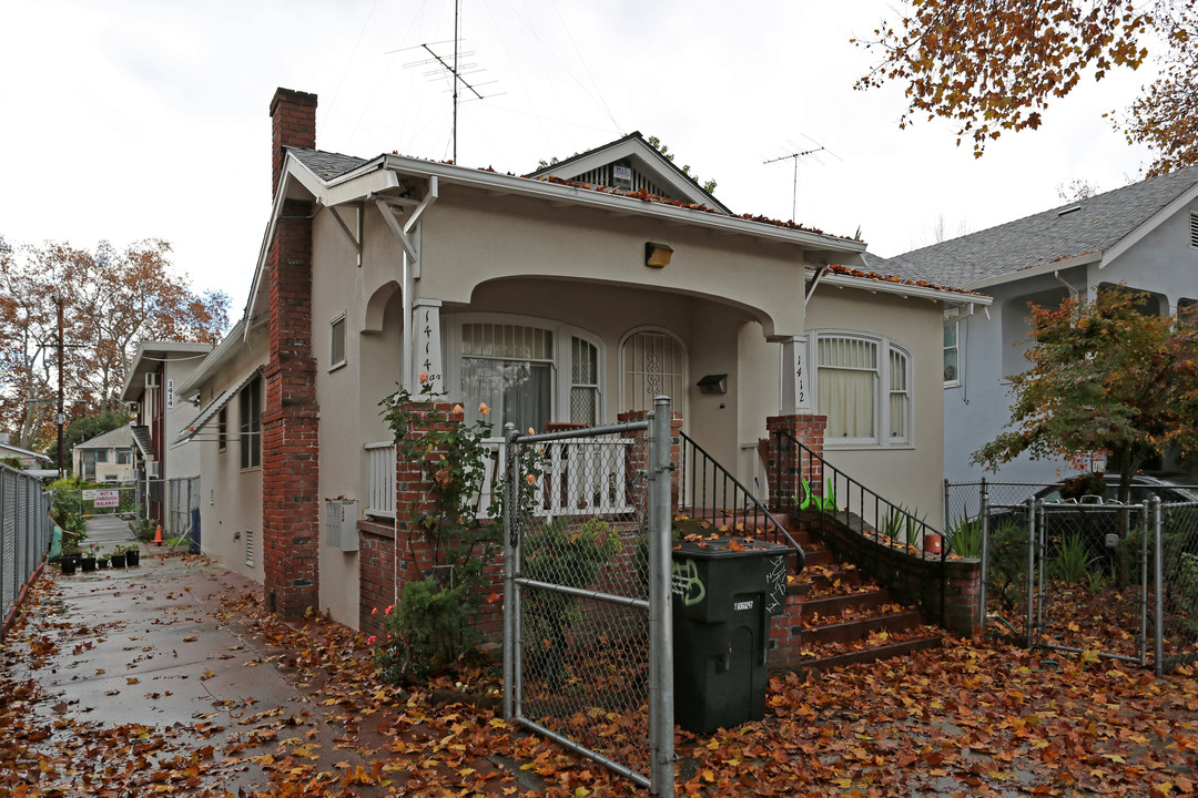 1412 U St in Sacramento, CA - Building Photo