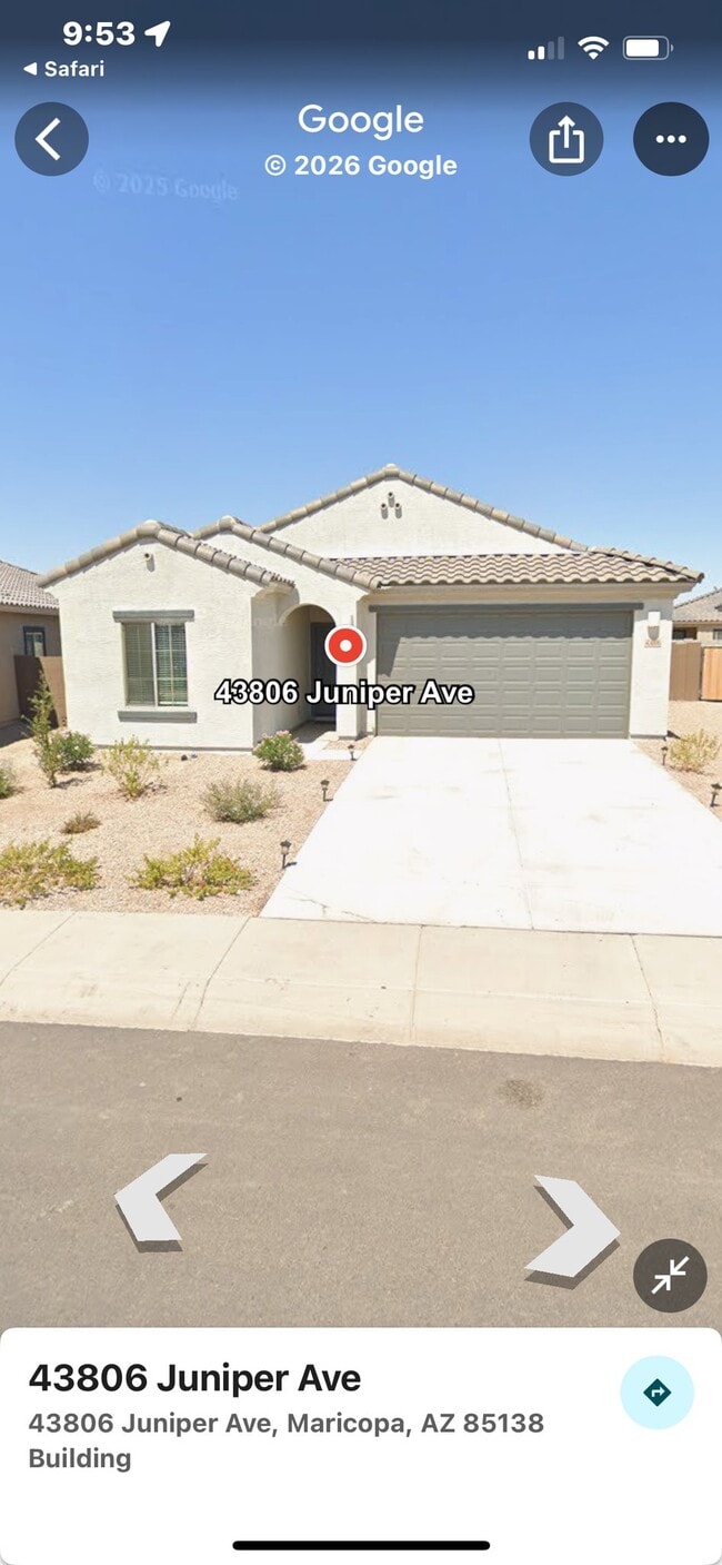 property at 43806 Juniper Ave