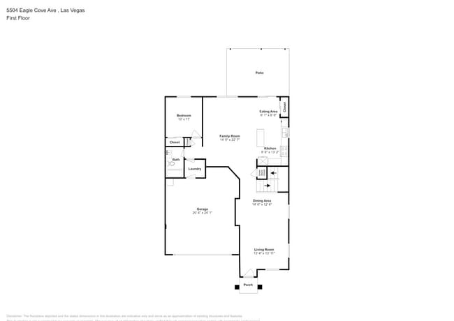 5504 Eagle Cove Ave in Las Vegas, NV - Foto de edificio - Building Photo