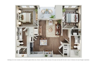 Cypress Creek Montfort Drive in Dallas, TX - Building Photo - Floor Plan