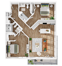 ANOVA Aggie Square in Sacramento, CA - Building Photo - Floor Plan