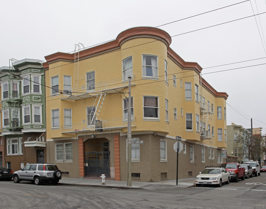 3466 18th St in San Francisco, CA - Foto de edificio
