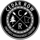 Property Management Company Logo Cedar Row Property Management Company