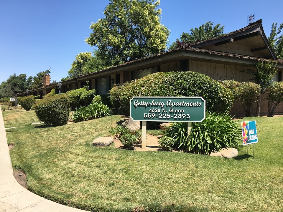 Gettysburg Apartments in Fresno, CA - Building Photo