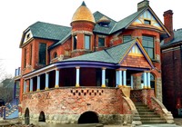 JD Baer House in Detroit, MI - Foto de edificio - Building Photo