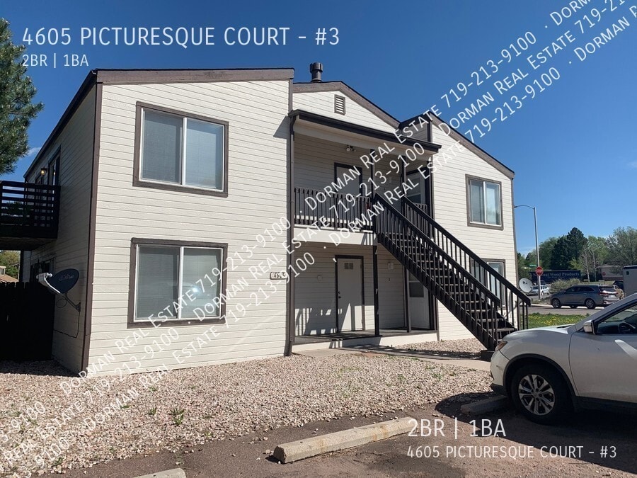 4605 Picturesque Ct, Unit #3 in Colorado Springs, CO - Building Photo