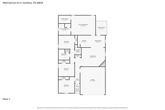 9426 Darren Cir S, Unit 2-F in Cordova, TN - Building Photo - Building Photo
