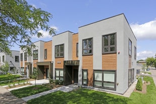 Lowry Row Homes in Minneapolis, MN - Building Photo