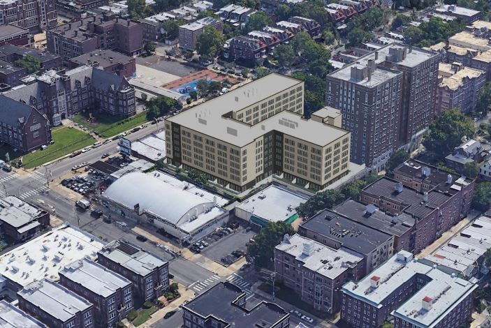 Garden Court Plaza Expansion in Philadelphia, PA - Building Photo