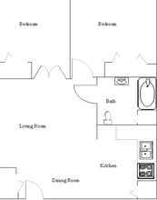 Greenland Place Apartments in St. Louis, MI - Foto de edificio - Floor Plan