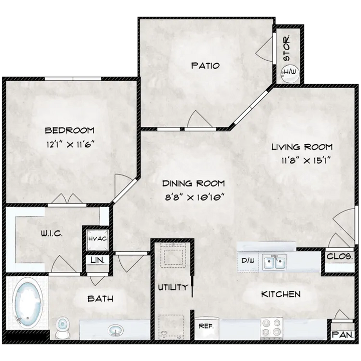 1617 Northwest Blvd-Unit -516 in Georgetown, TX - Building Photo
