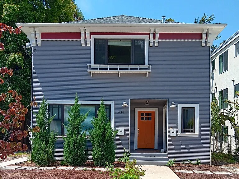 1636 Milvia St in Berkeley, CA - Foto de edificio