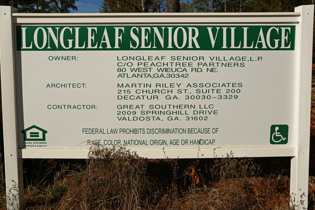 Long Leaf Senior Village in Aiken, SC - Foto de edificio - Building Photo