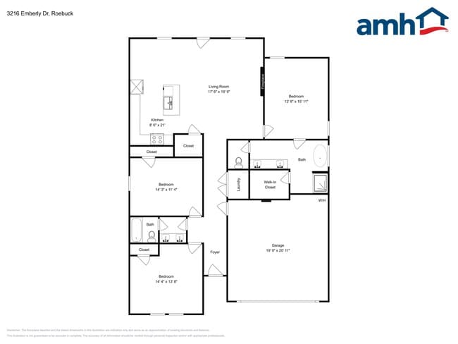 3216 Emberly Dr in Roebuck, SC - Foto de edificio - Building Photo