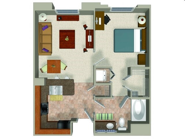 Pravada Apartments in La Mesa, CA - Building Photo - Floor Plan