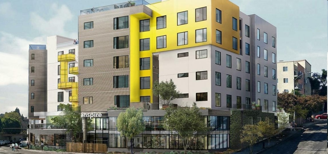 Inspire Echo Park in Los Angeles, CA - Foto de edificio