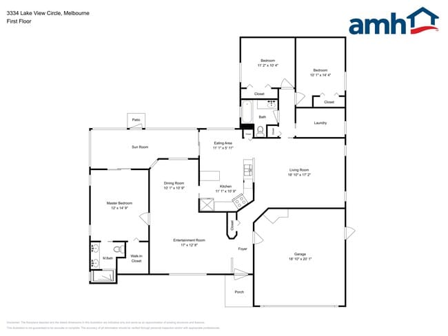 3334 Lakeview Cir in Melbourne, FL - Foto de edificio - Building Photo