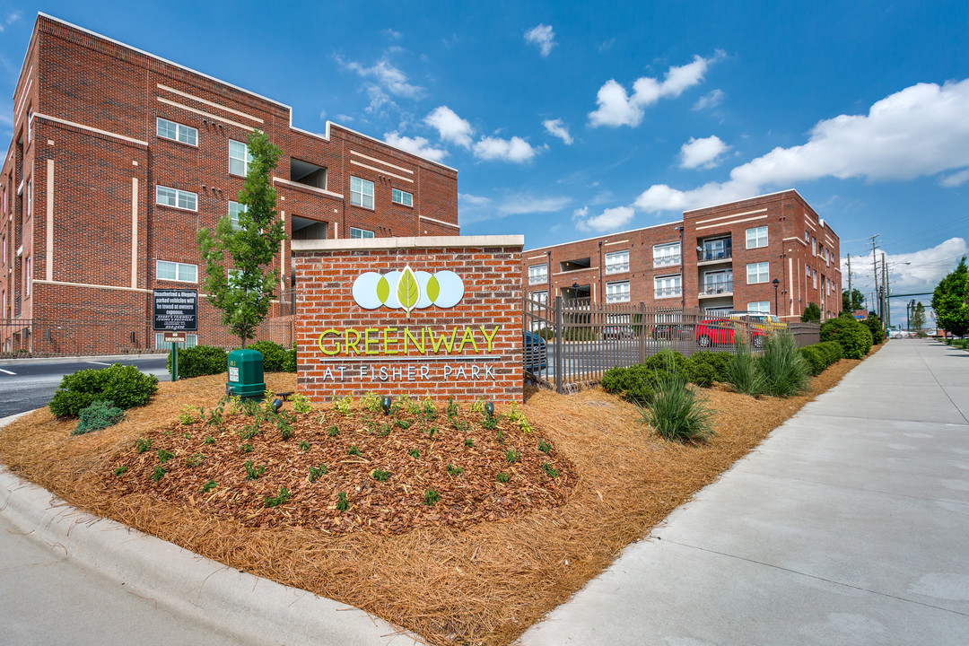 Greenway at Fisher Park in Greensboro, NC - Building Photo