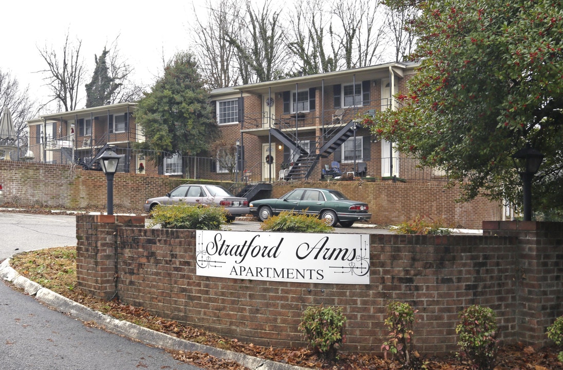 Stratford Arms Apartments in Knoxville, TN - Building Photo