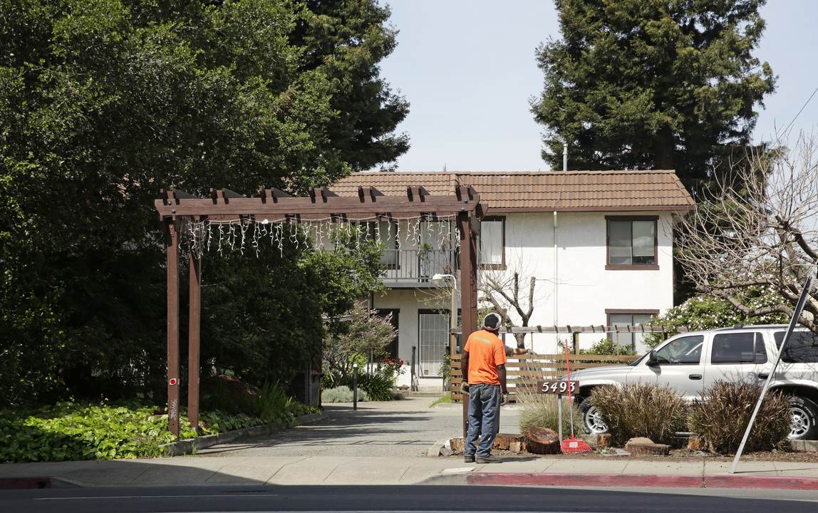 5493 Claremont Ave in Oakland, CA - Building Photo