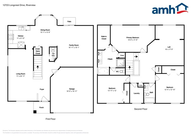 12723 Longcrest Dr in Riverview, FL - Foto de edificio - Building Photo