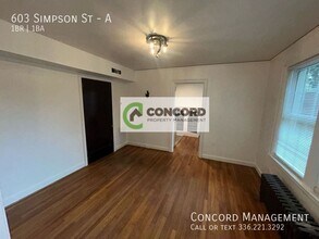 603 Simpson St-Unit -A in Greensboro, NC - Building Photo - Building Photo