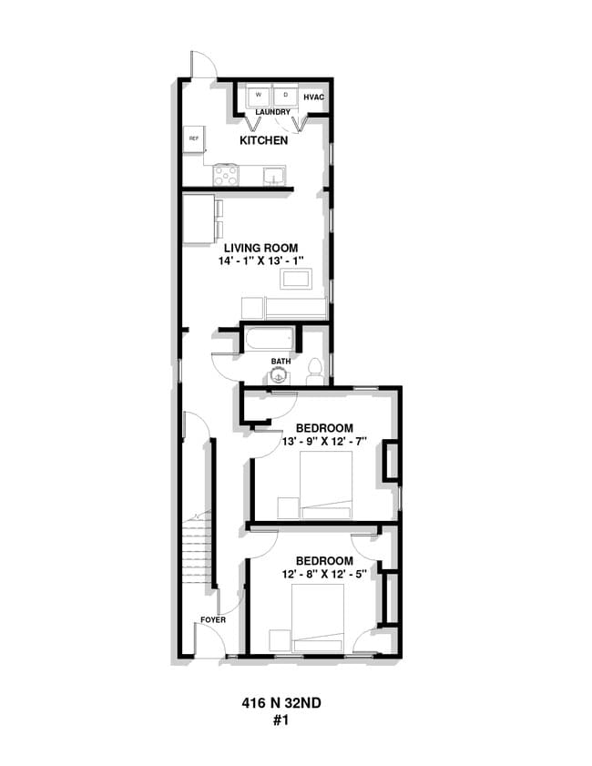 416 N 32nd St, Unit A in Richmond, VA - Building Photo - Building Photo