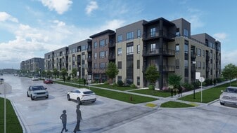 Larsen Orchard Terrace in Hobart, WI - Building Photo