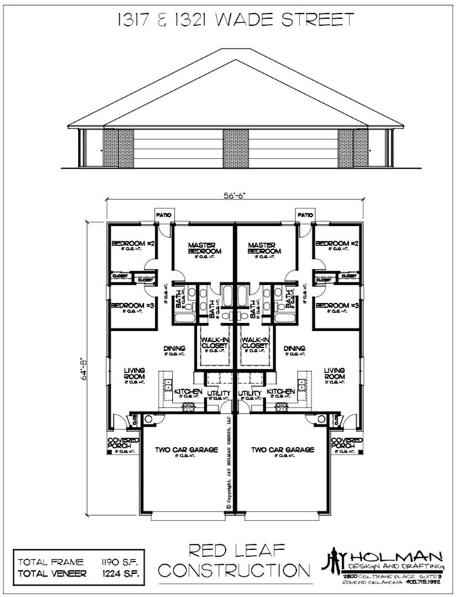 property at 1321 Wade St