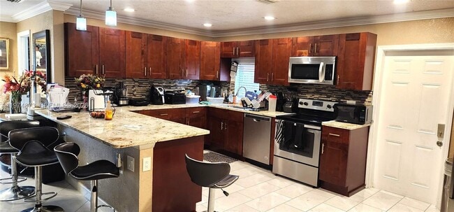 property at 7707 SW 8th St