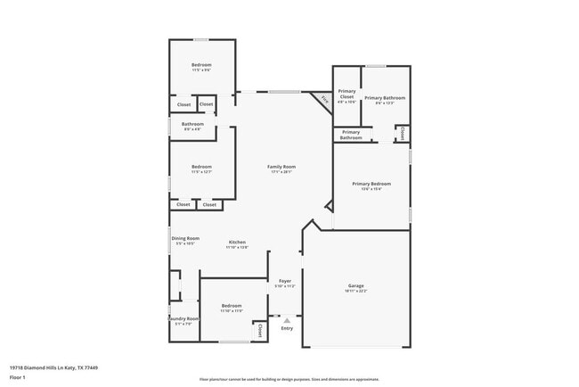 property at 19718 Diamond Hills Ln