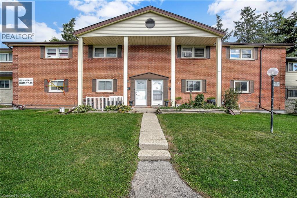 162 Jansen Ave in Kitchener, ON - Building Photo
